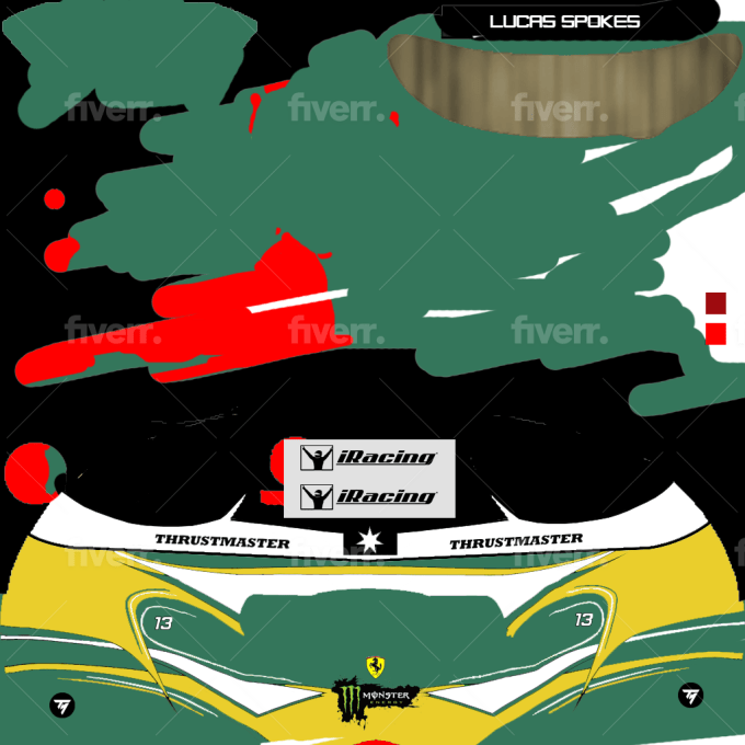 Iracing sales custom helmet