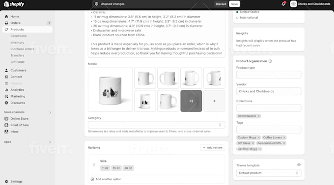 redesign shopify squarespace booking design printful etsy printify gelato seo - Image 8