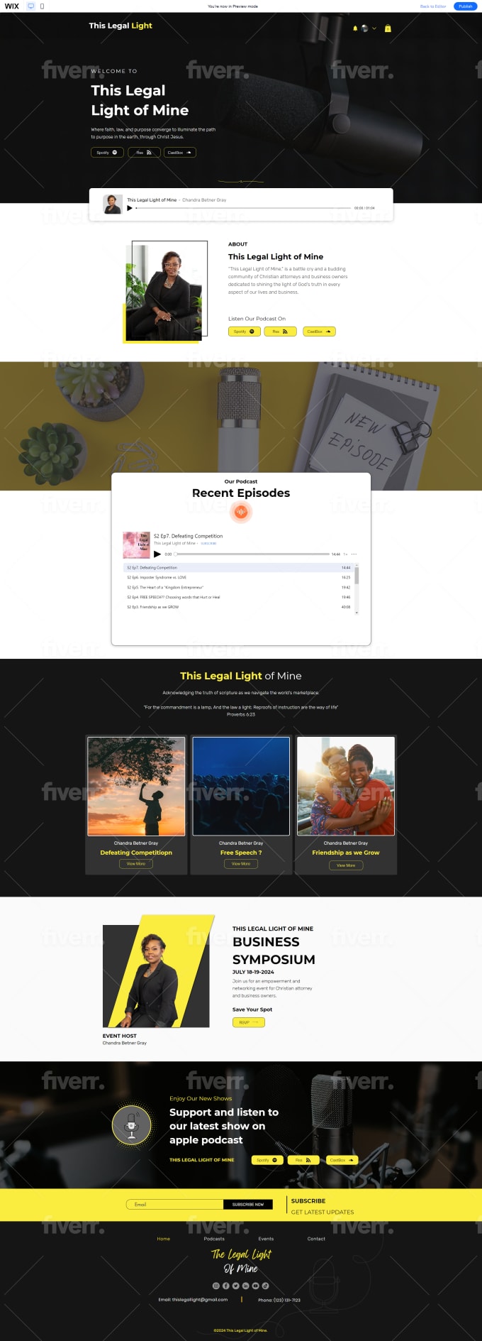 I will design wix website, build wix website and do wix website redesign - Image 6