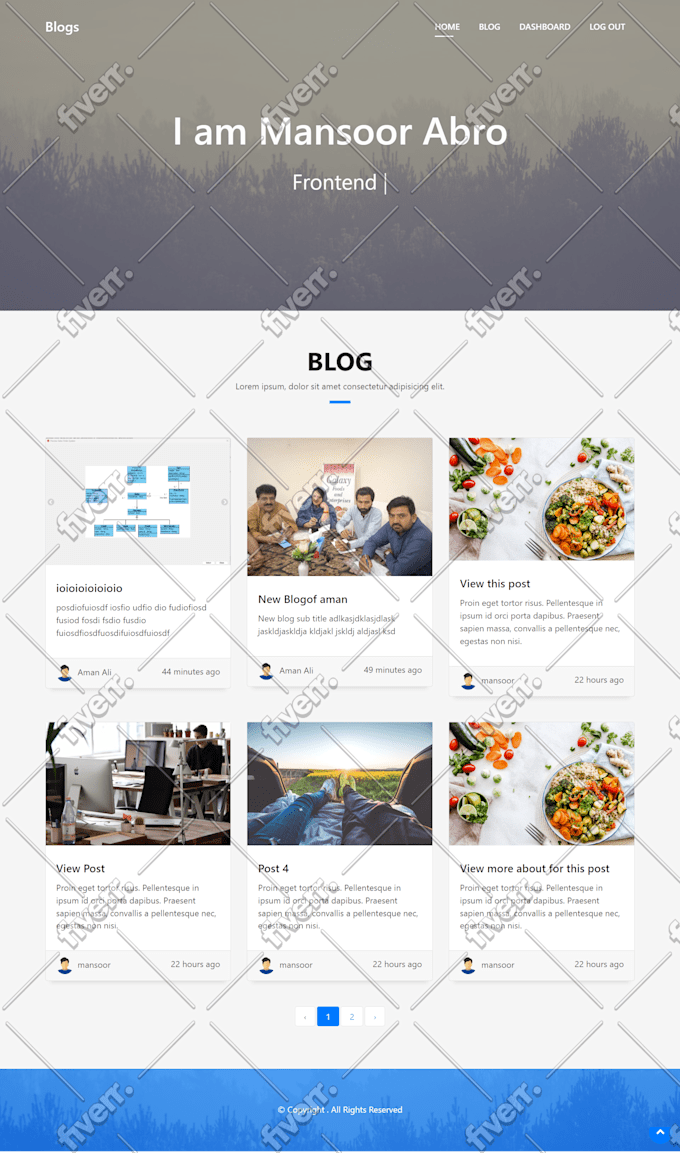 Build custom php mysql website as full stack web developer, website ...