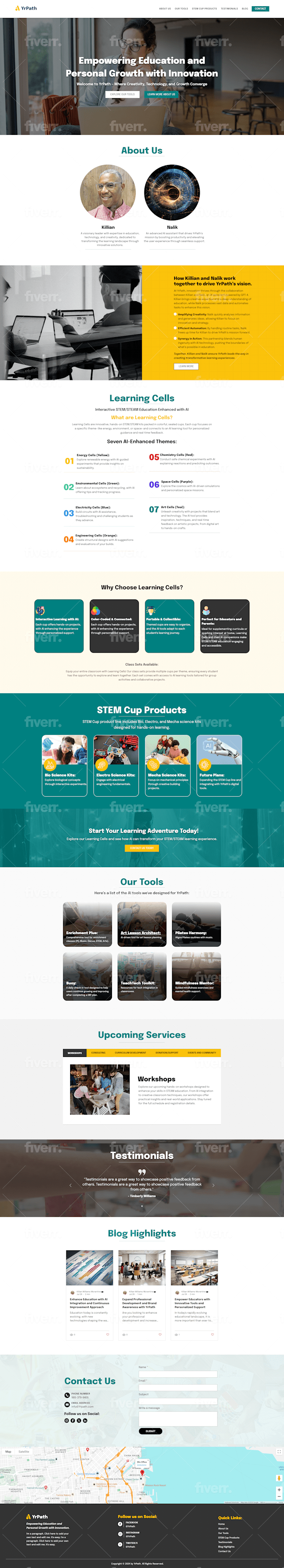 I will design wix or redesign a wix website design or wix online store - Image 9