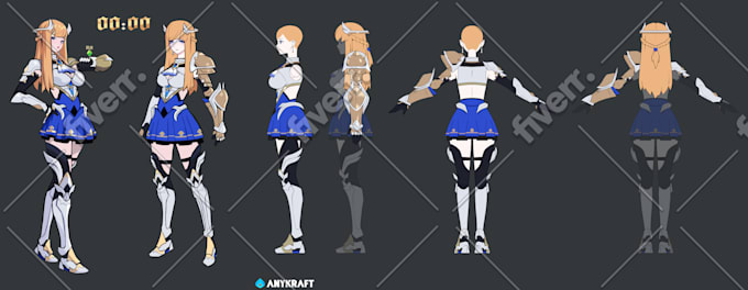 Create a character design by Harvey9256 | Fiverr
