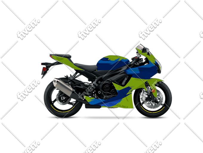 do design motorcycle street bike wrap design or sticker motorcycle