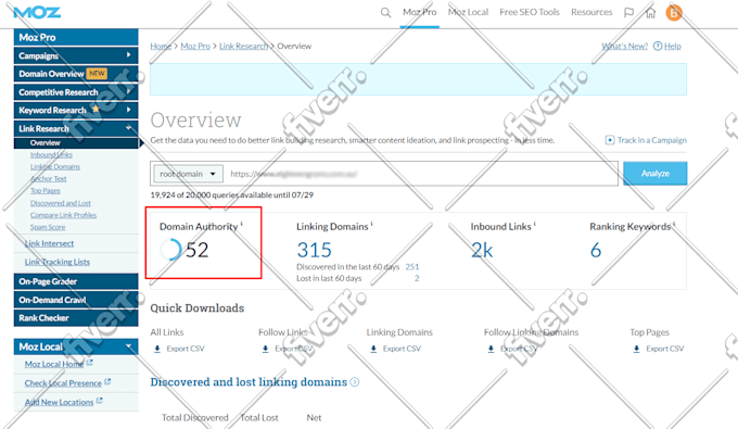 I will increase domain authority moz da with high quality backlinks - Image 6