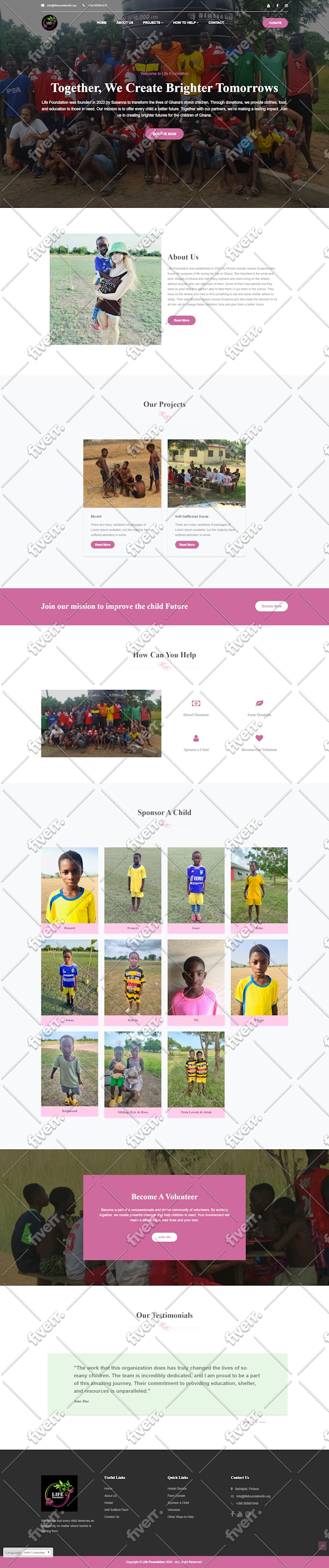 Be your full stack web developer by Usman33246 | Fiverr