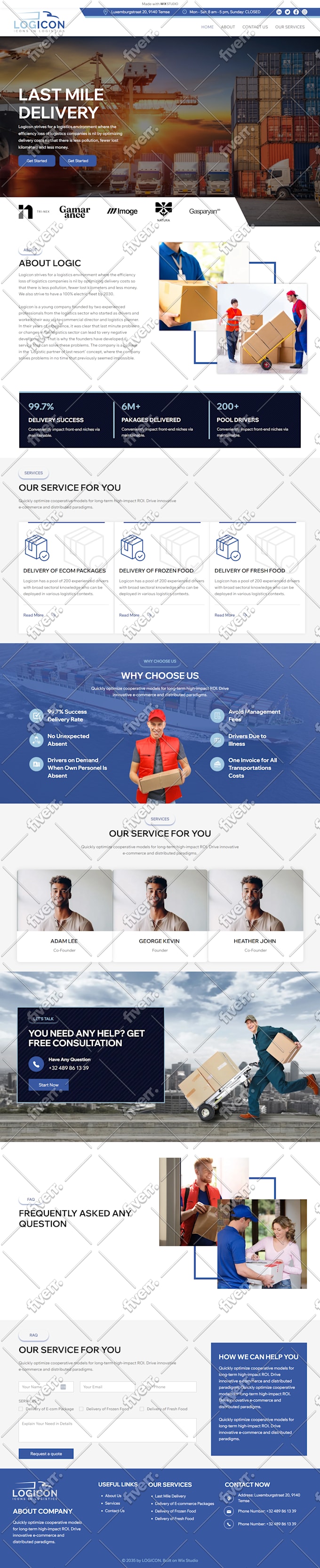 I will create wix website design or wix redesign or wix studio or wix ecommerce website - Image 7