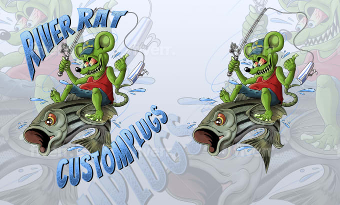 Do rat fink hot rod cartoon style for tshirt design by Bixboxstudio