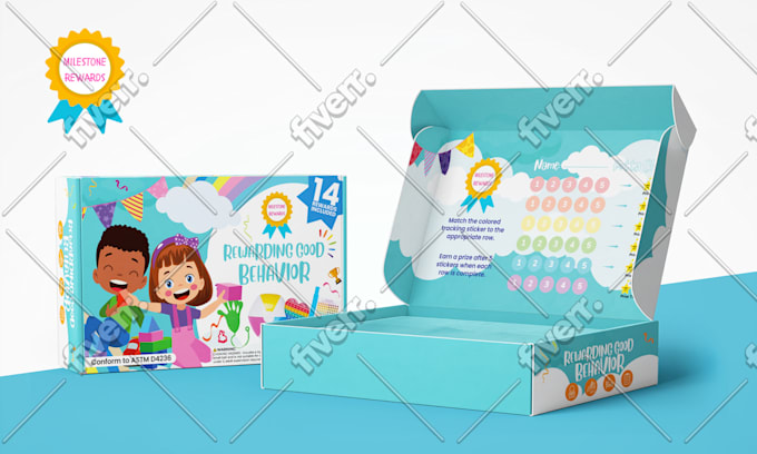 design elegant product packaging box, mailer box for amazon package