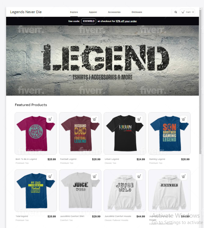 setup teespring store and promote teespring store