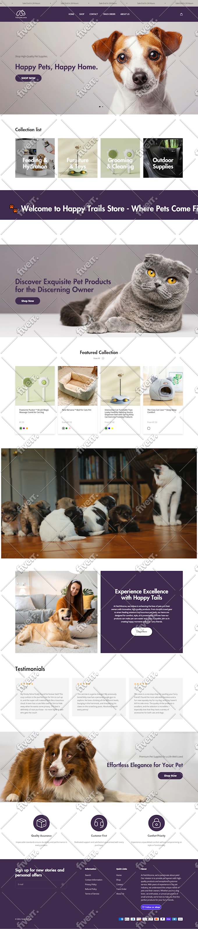 I will create, design, redesign shopify ecommerce website, design dropshipping store - Image 8