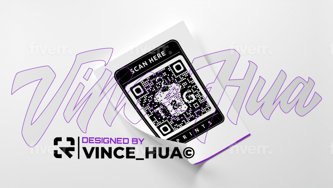 Create professional qr code design with your logo by Vince_hua