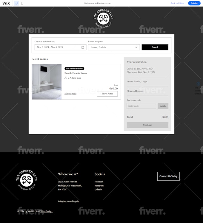 build wix studio redesign wix booking website redesign squarespace seo editor x - Image 3