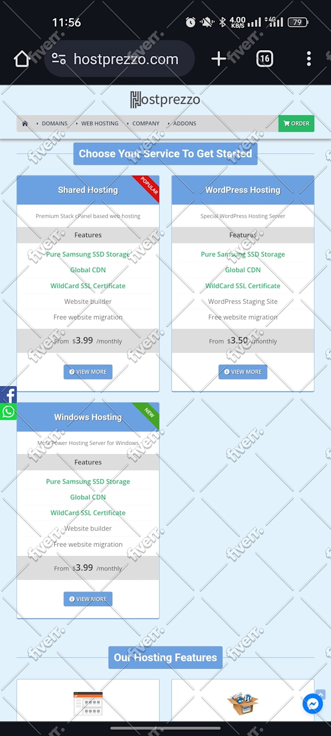 do web hosting development, reseller plan setup wth whmcs and cpanel