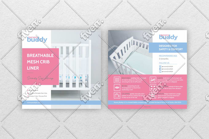 design professional media kit, flyer, brochure