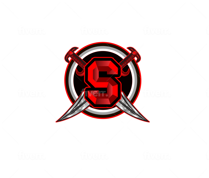 V initial e-sports word monogram logo for gaming and tournament