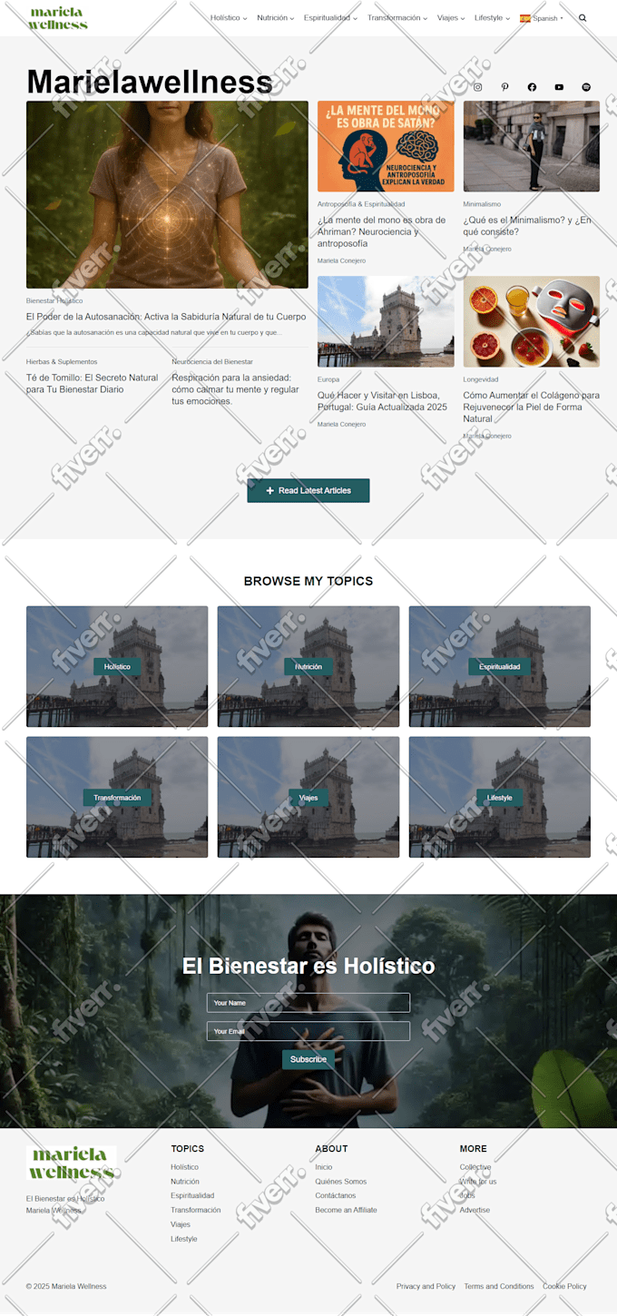 design clone build duplicate redesign wordpress website with gutenberg elementor