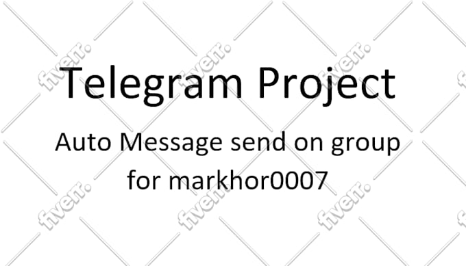 Bot Telegram gửi tin nhắn marketing tự động