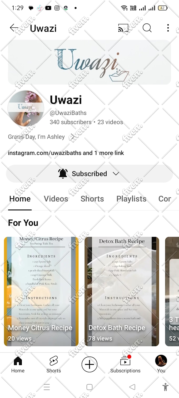 do organic youtube channel promotion and monetization