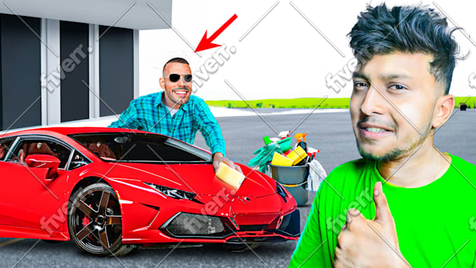 design high CTR thumbnail for podcast interview news finance vsl irl