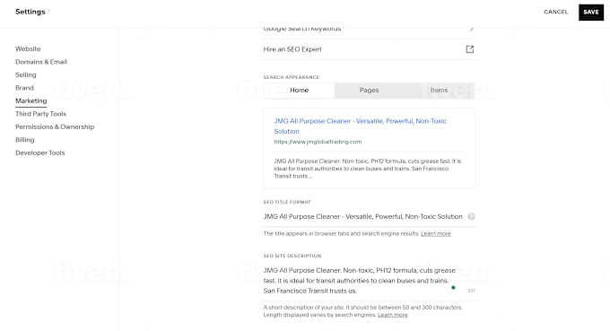 do onpage SEO of wix, kajabi, squarespace, and godaddy websites - Image 8