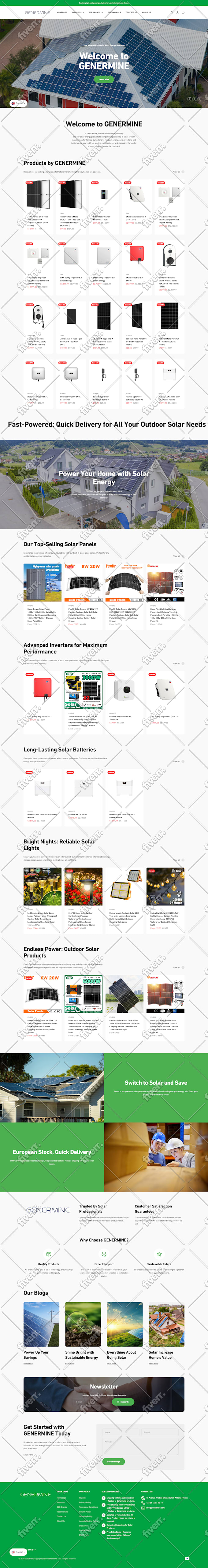 I will create, design, redesign shopify ecommerce website, design dropshipping store - Image 7