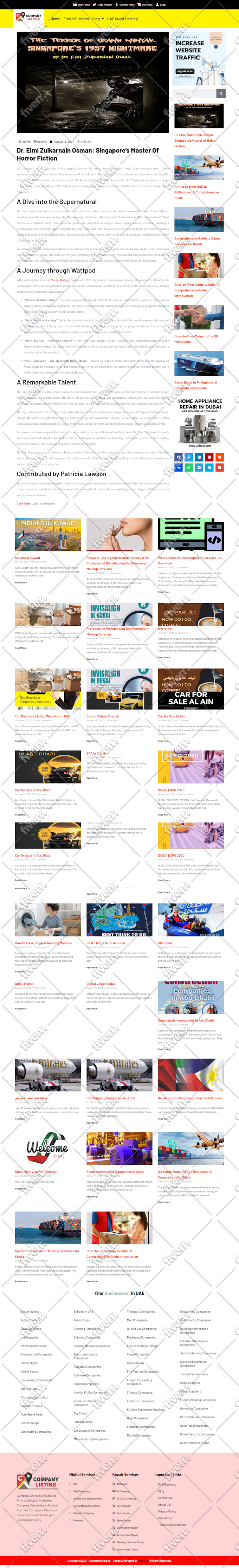write and publish 30 uae guest posts on 50 da websites