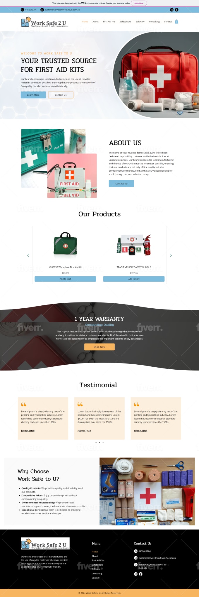 I will design wix website, build wix website and do wix website redesign - Image 7