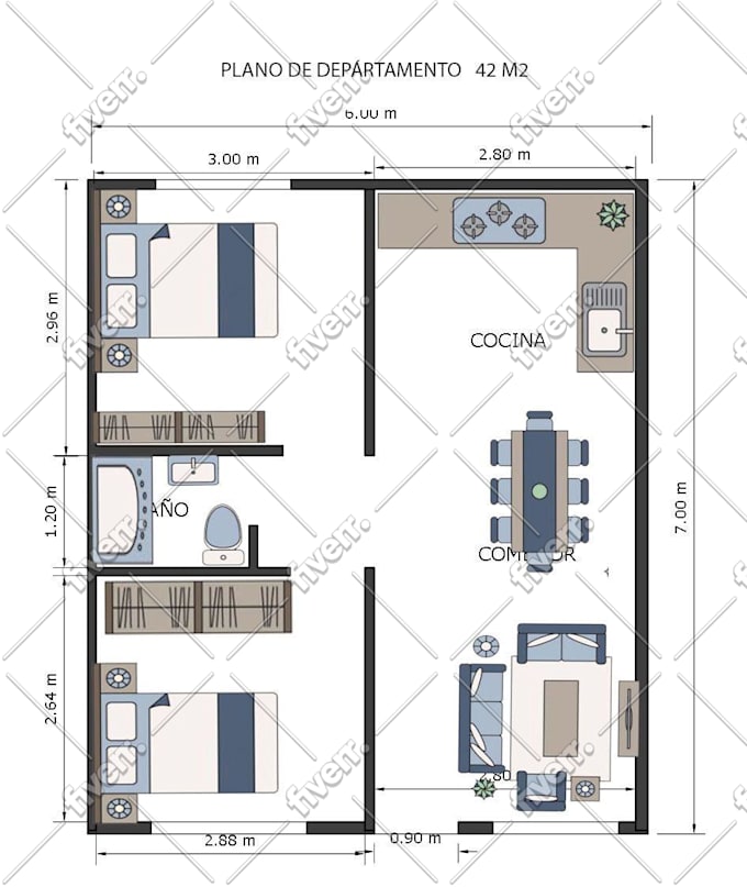 be your architect, draftsman for house plans, autocad 2d floor plan