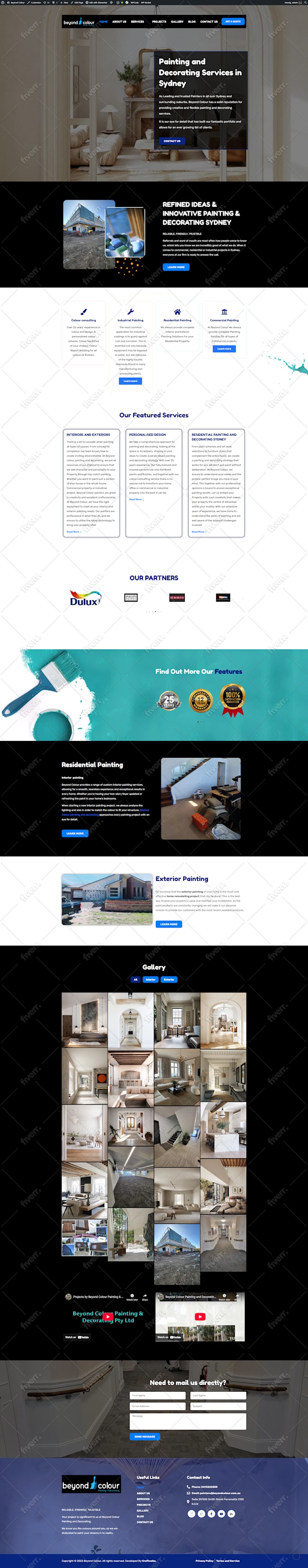 build professional wordpress website design or blog