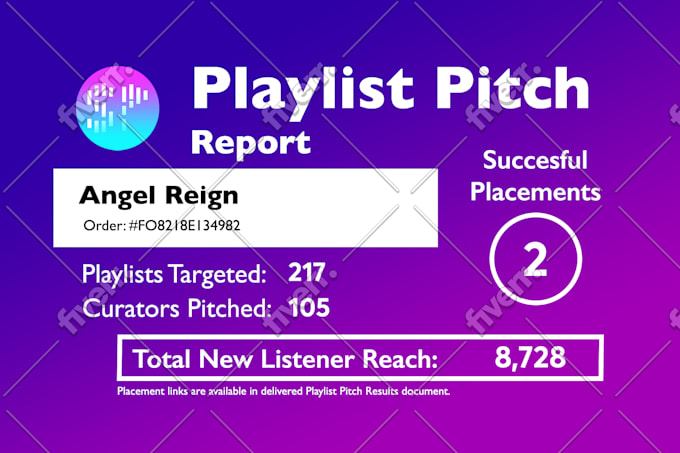 pitch your music to our network of playlist curators