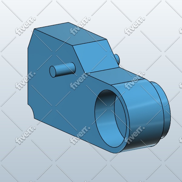 Design 2d and 3d models in autocad and solidworks by Aleen_designer ...