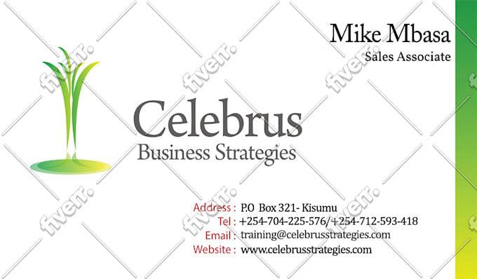 design OUTSTANDING business card