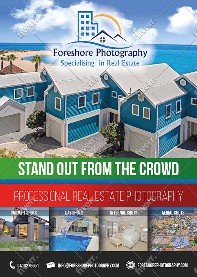 design a real estate flyer