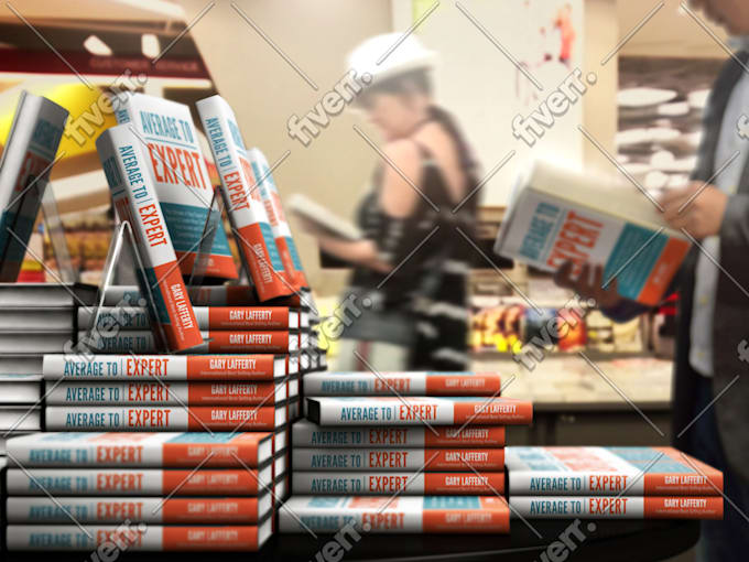 create a 3d book at bookstore