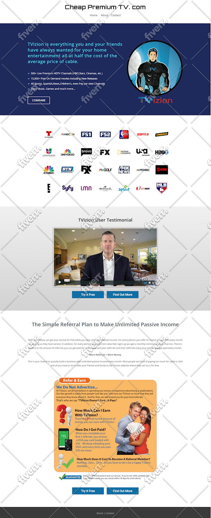 Design a responsive wordpress landing page with elementor by