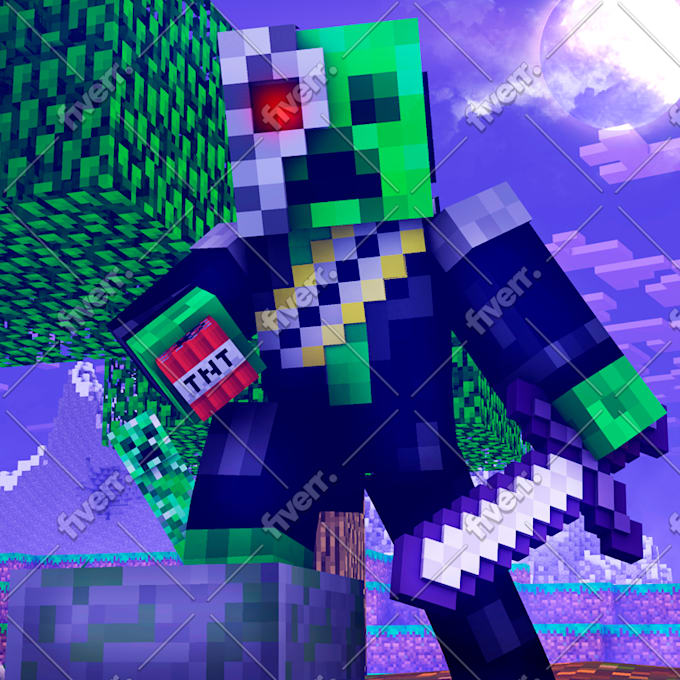 Design A Minecraft Profile Picture By Marianarv