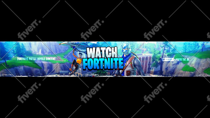 Design You A Fortnite Youtube Banner And Logo By Driftdzn