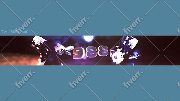 Make Professional Minecraft Banner For Very Cheap By Stoulanimations