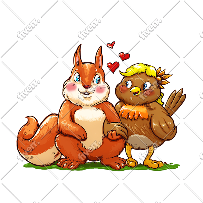 Create Cute Animal Vectors Illustrations By Thegeekygnome