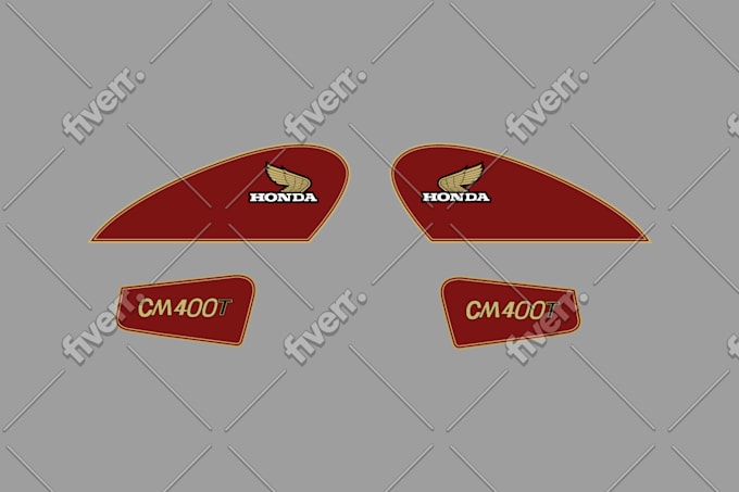 Design A Wrap Decal Sticker Frame For Bicycle And Motorcycle By