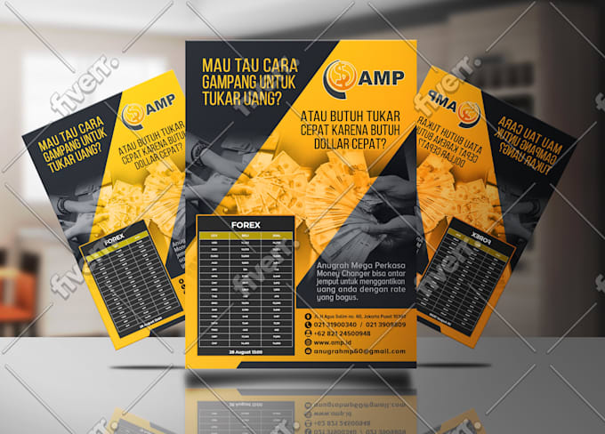 Do Poster Flyer Leaflet Banner Or Any Graphic Design By Expretever