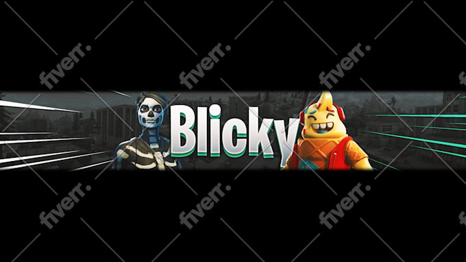 Design A Fortnite Youtube Banner By Flare Designs