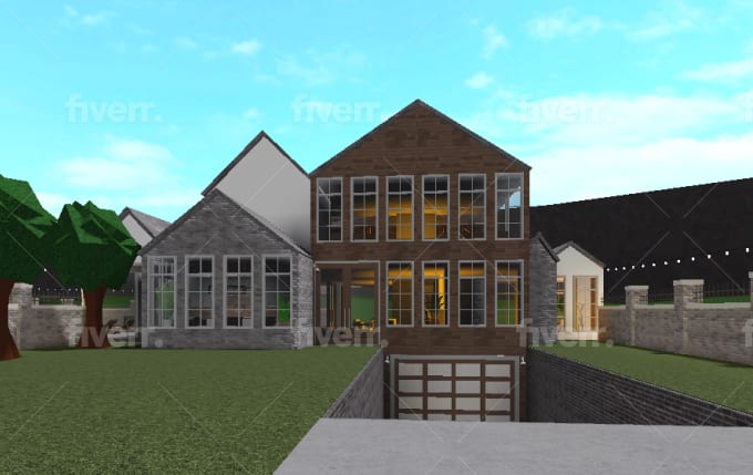 Build You A House On Welcome To Bloxburg Roblox By Florabuilds - spending all my robux on new home 2 story townhouse estate