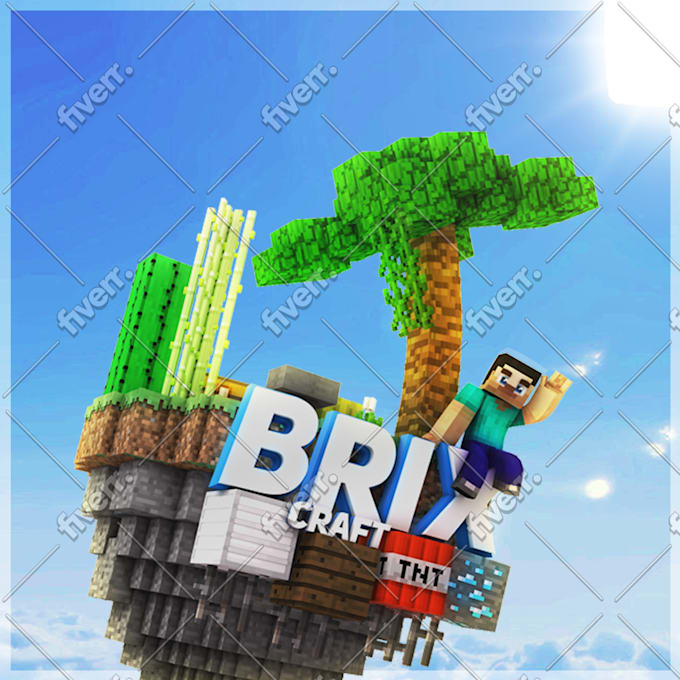 Design Minecraft Banner And Logo By Designertozin