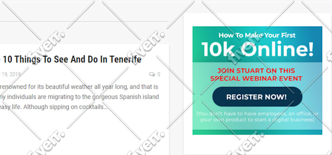 Advertise Your Banner On My Travel Blog By Blogpostseller