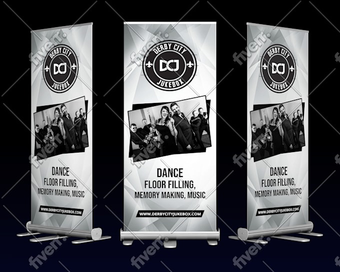 Design Outstanding Roll Up Banner Or X Banner In 24 Hours By