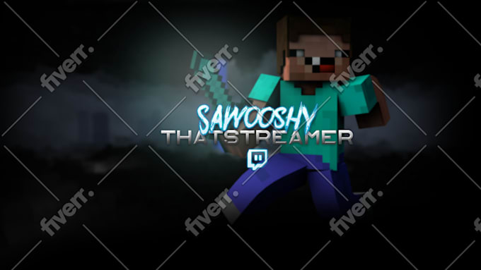 Design A 3d Minecraft Banner By Fiendgraphics