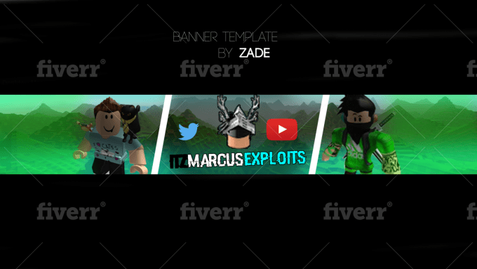 Make You A Fortnite Minecraft Or Roblox Youtube Banner By Zade01 - designing my roblox character roblox design it youtube