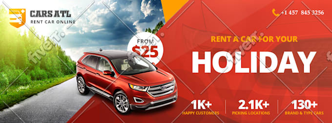 Do Web Banner Or Facebook Banner Or Print Banner Design By
