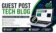 write and publish a guest post on a technology blog
